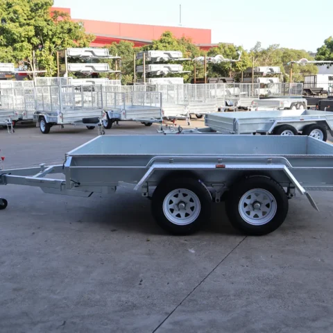 10x6 Tandem Galvanised Box Trailer For Sale Full Checker Plate - Trailer for Sale Brisbane — image 11