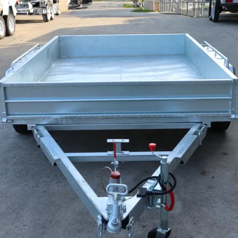 10x6 Tandem Galvanised Box Trailer For Sale Full Checker Plate - Trailer for Sale Brisbane — image 4