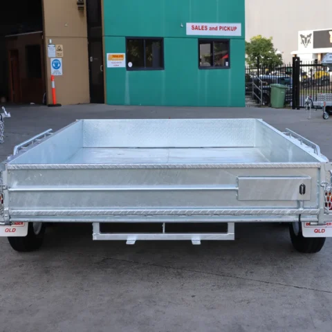 10x6 Tandem Galvanised Box Trailer For Sale Full Checker Plate - Trailer for Sale Brisbane — image 8