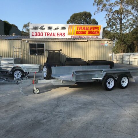 12x6 Tandem Galvanised Box Trailer For Sale Full Checker Plate - Trailer for Sale Brisbane — image 11