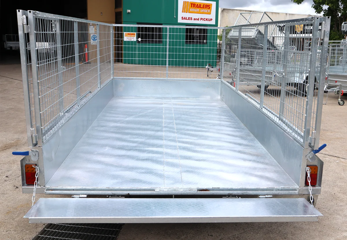 12x6 Galvanised Cage Trailer For Sale with 3ft (900mm) Cage — image 7