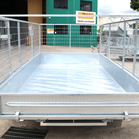 12x6 Galvanised Cage Trailer For Sale with 3ft (900mm) Cage — image 8