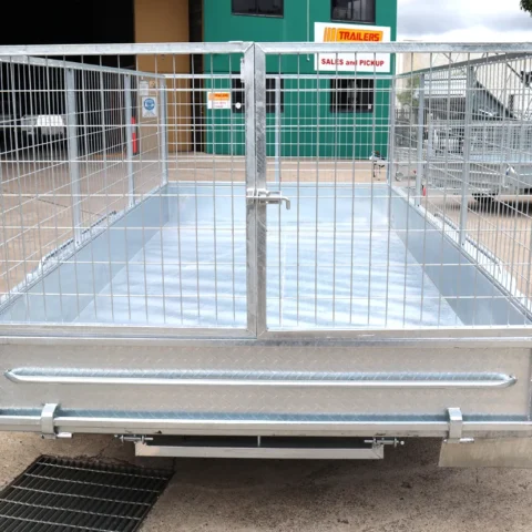 12x6 Galvanised Cage Trailer For Sale with 3ft (900mm) Cage — image 6