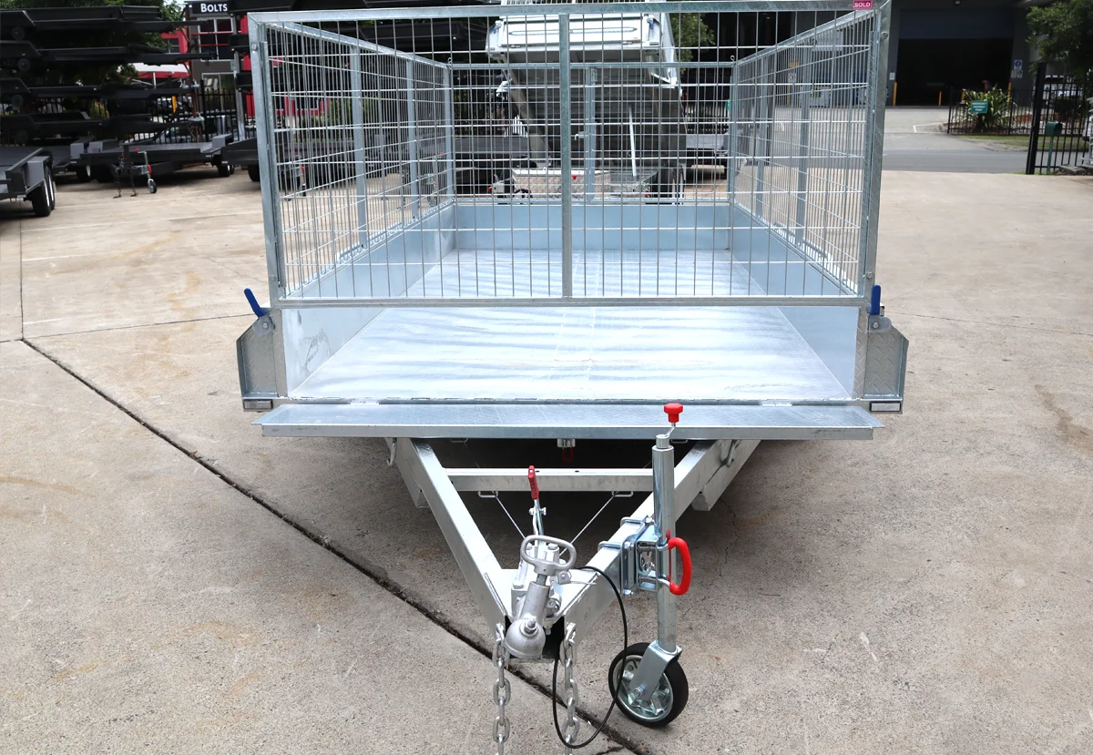 12x6 Galvanised Cage Trailer For Sale with 3ft (900mm) Cage — image 10