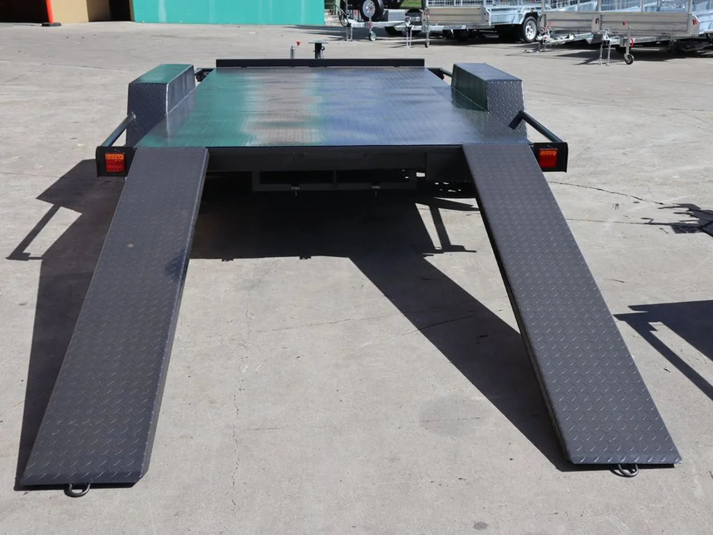 14x6'6 Semi Flat Car Carrier Trailer For Sale Brisbane — image 8