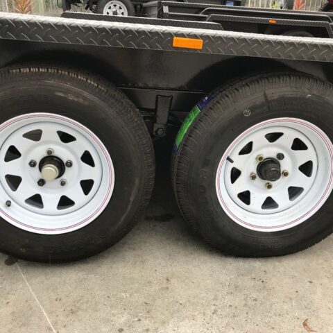 16x6'6'' Car Carrier - Beaver Tail Car Trailers Tandem Trailer with 6mm Chassis — image 6