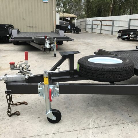 16x6'6'' Car Carrier - Beaver Tail Car Trailers Tandem Trailer with 6mm Chassis — image 7