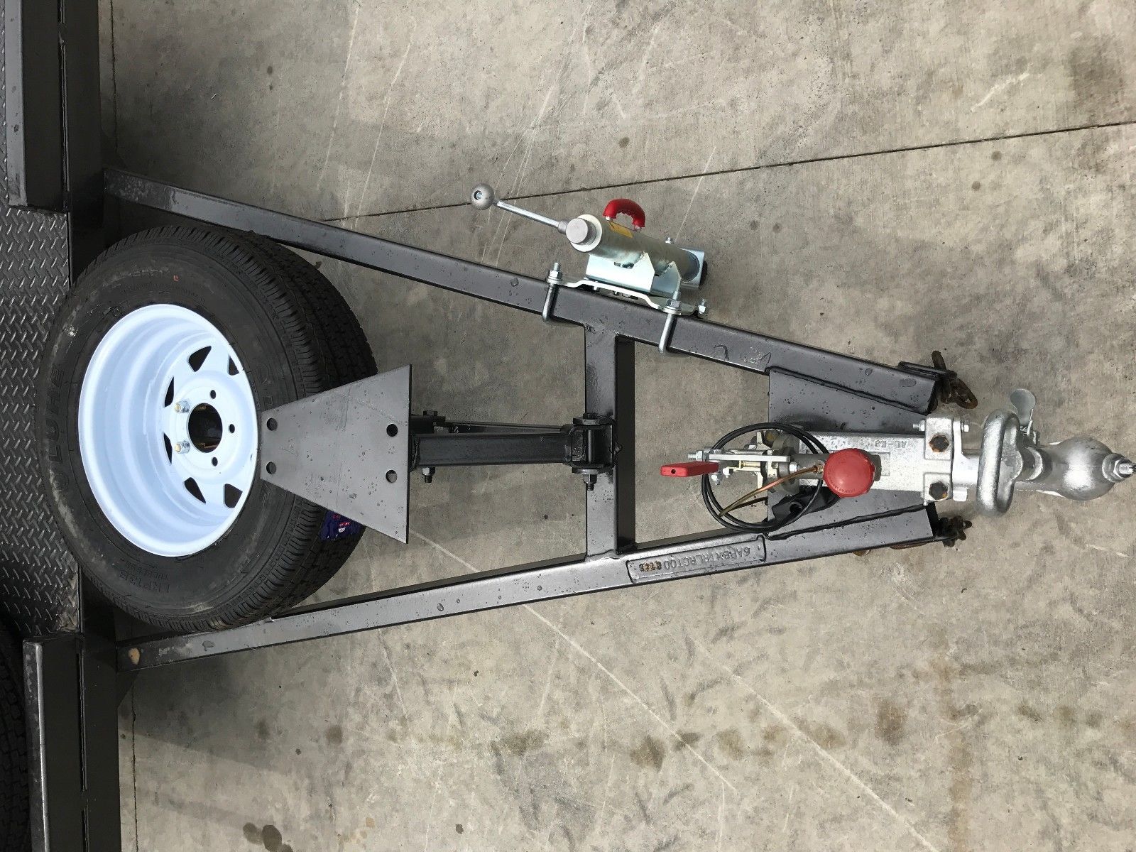 16x6'6'' Car Carrier - Beaver Tail Car Trailers Tandem Trailer with 6mm Chassis — image 8