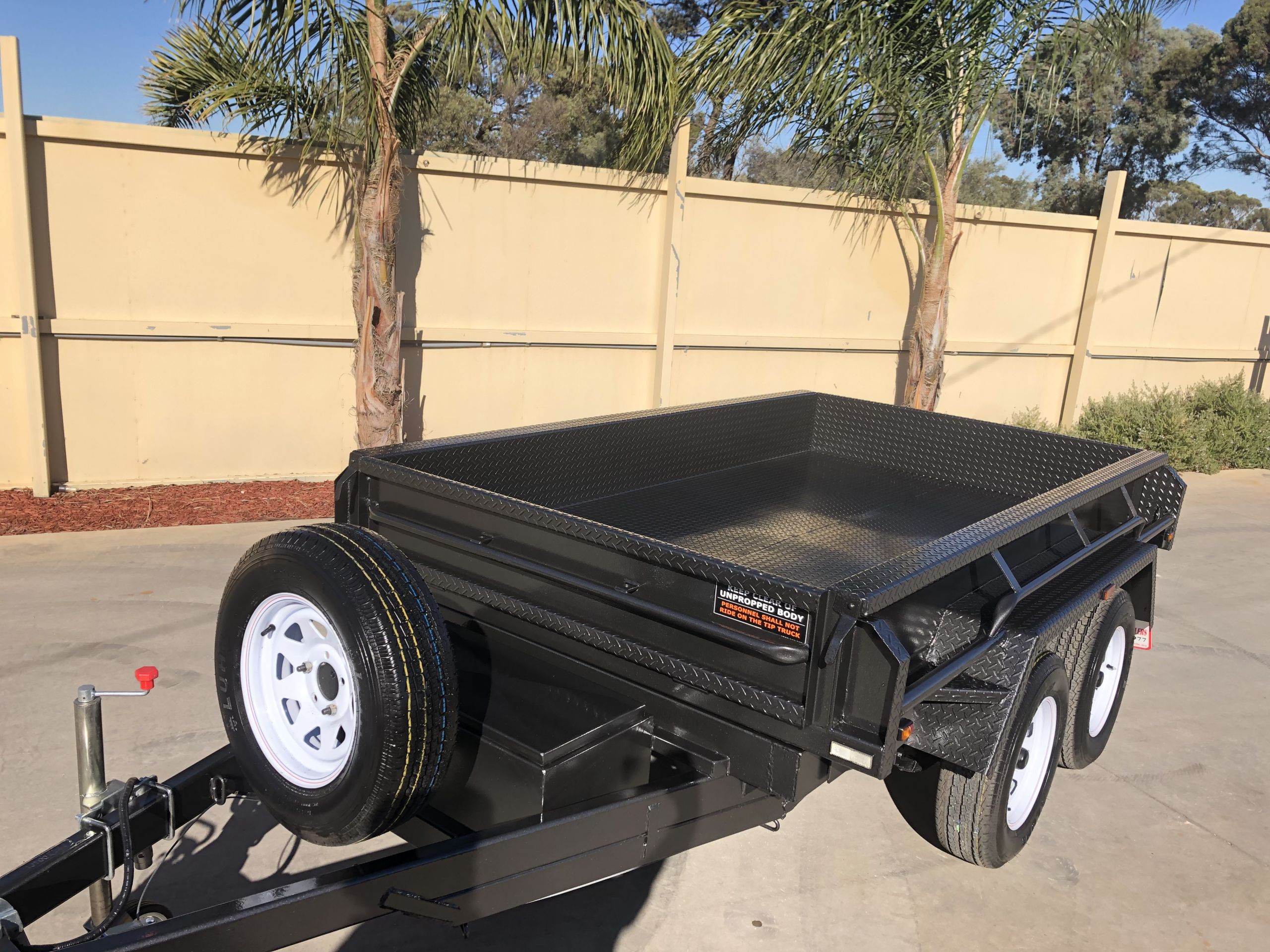 8x5 Deluxe Heavy Duty Tandem Hydraulic Tipper Trailer for Sale - Brisbane — image 14