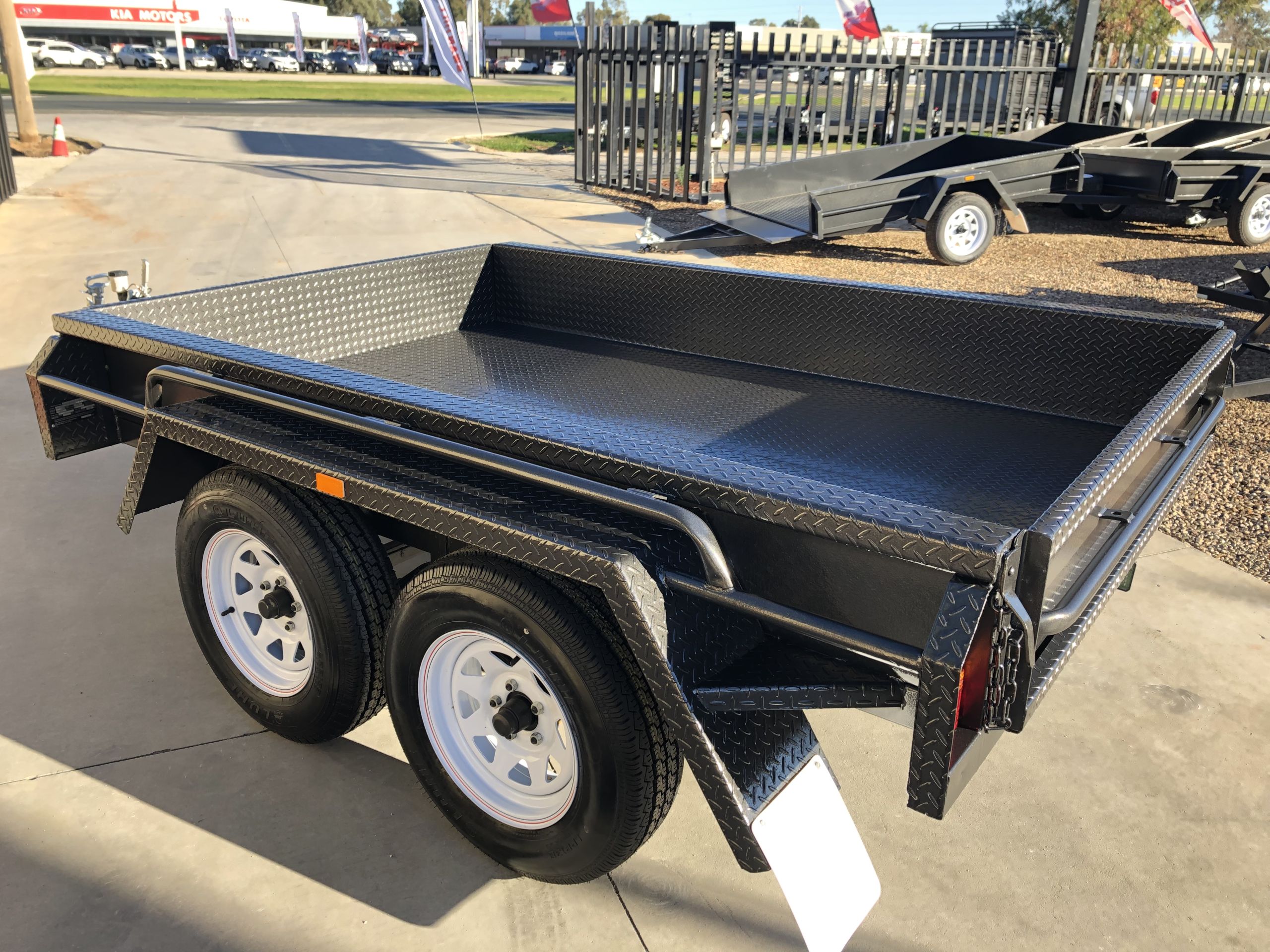8x5 Deluxe Heavy Duty Tandem Box Trailer For Sale Brisbane — image 13