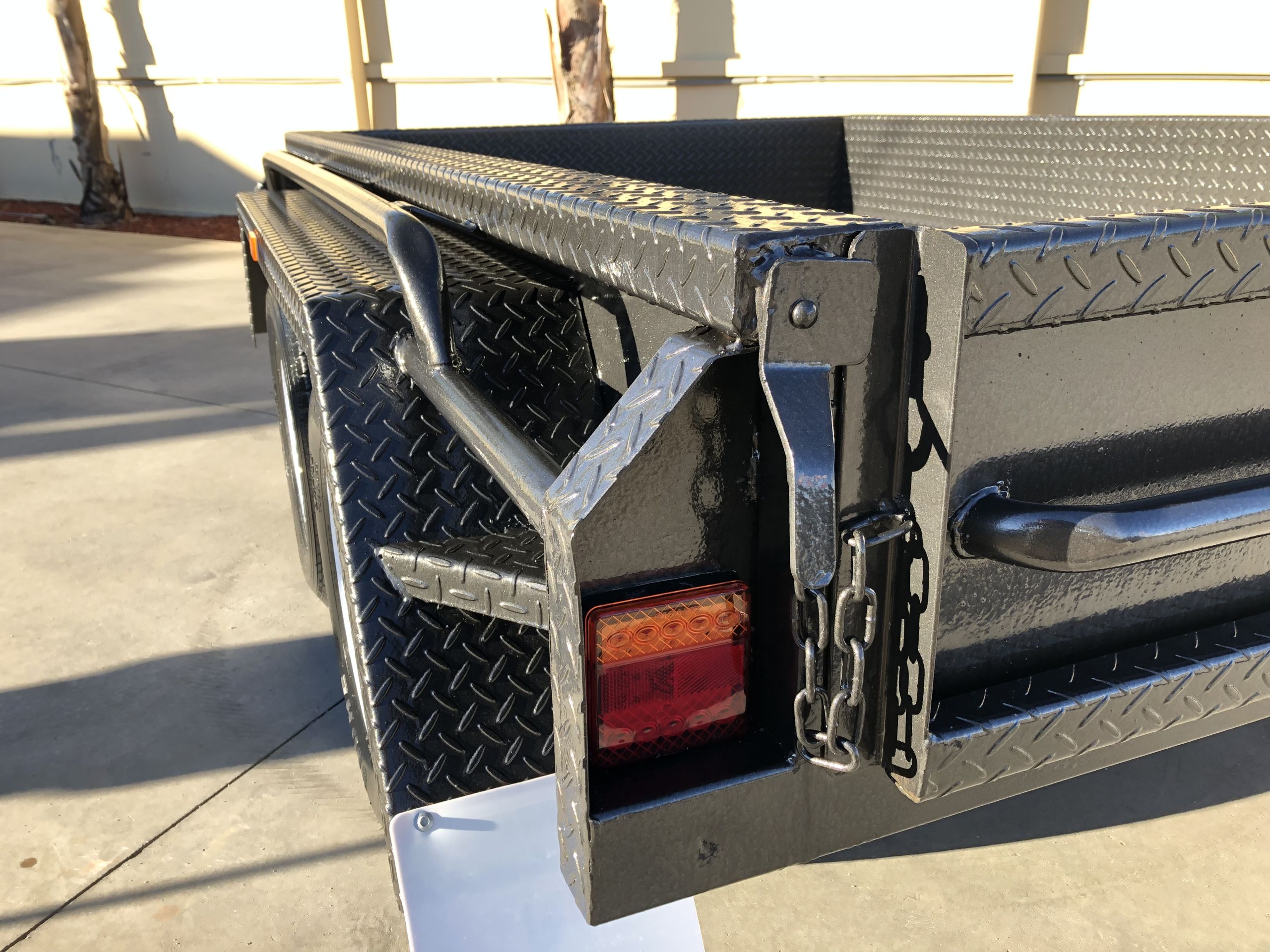 8x5 Deluxe Heavy Duty Tandem Box Trailer For Sale Brisbane — image 2