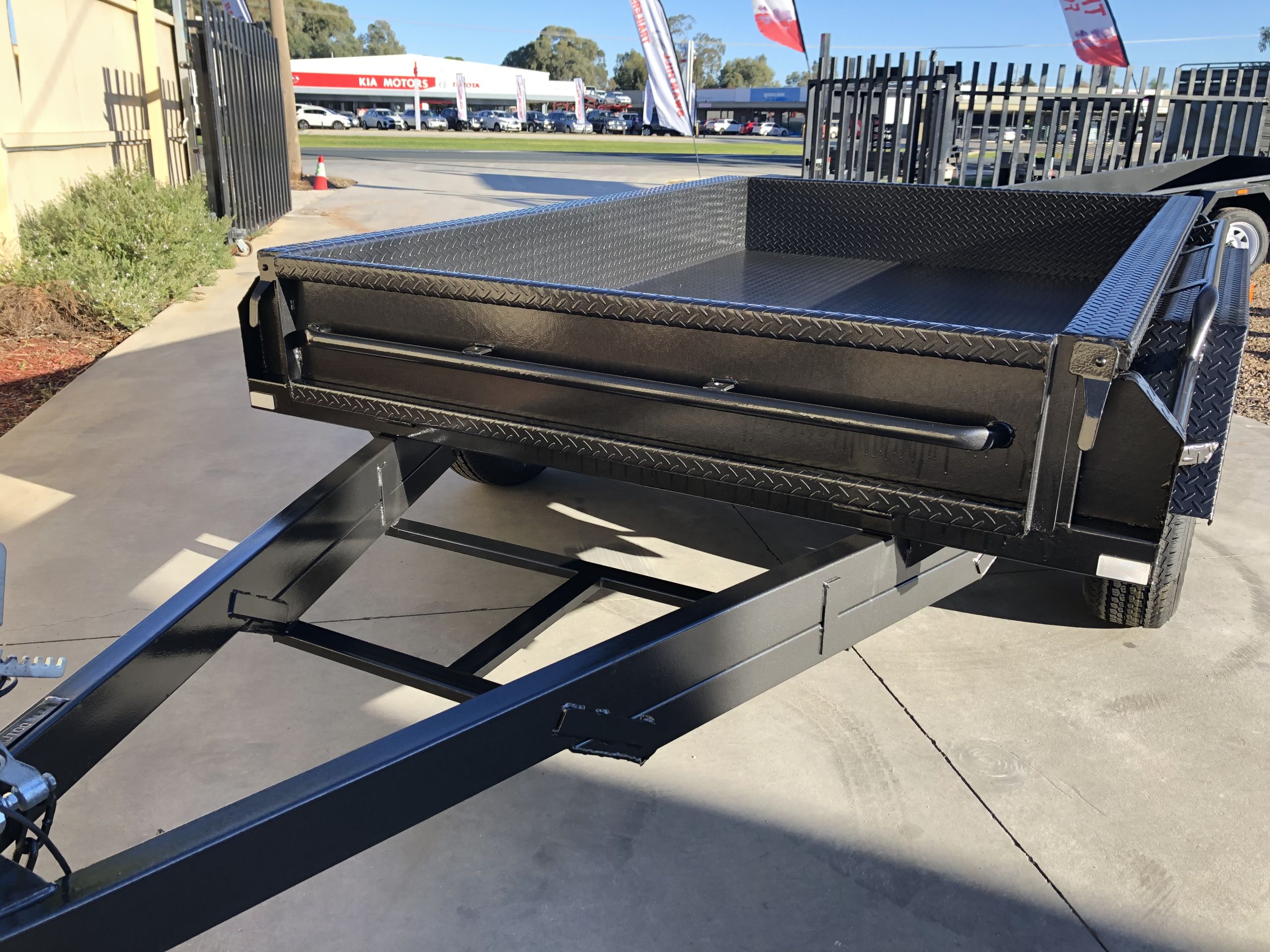 8x5 Deluxe Heavy Duty Tandem Box Trailer For Sale Brisbane — image 6