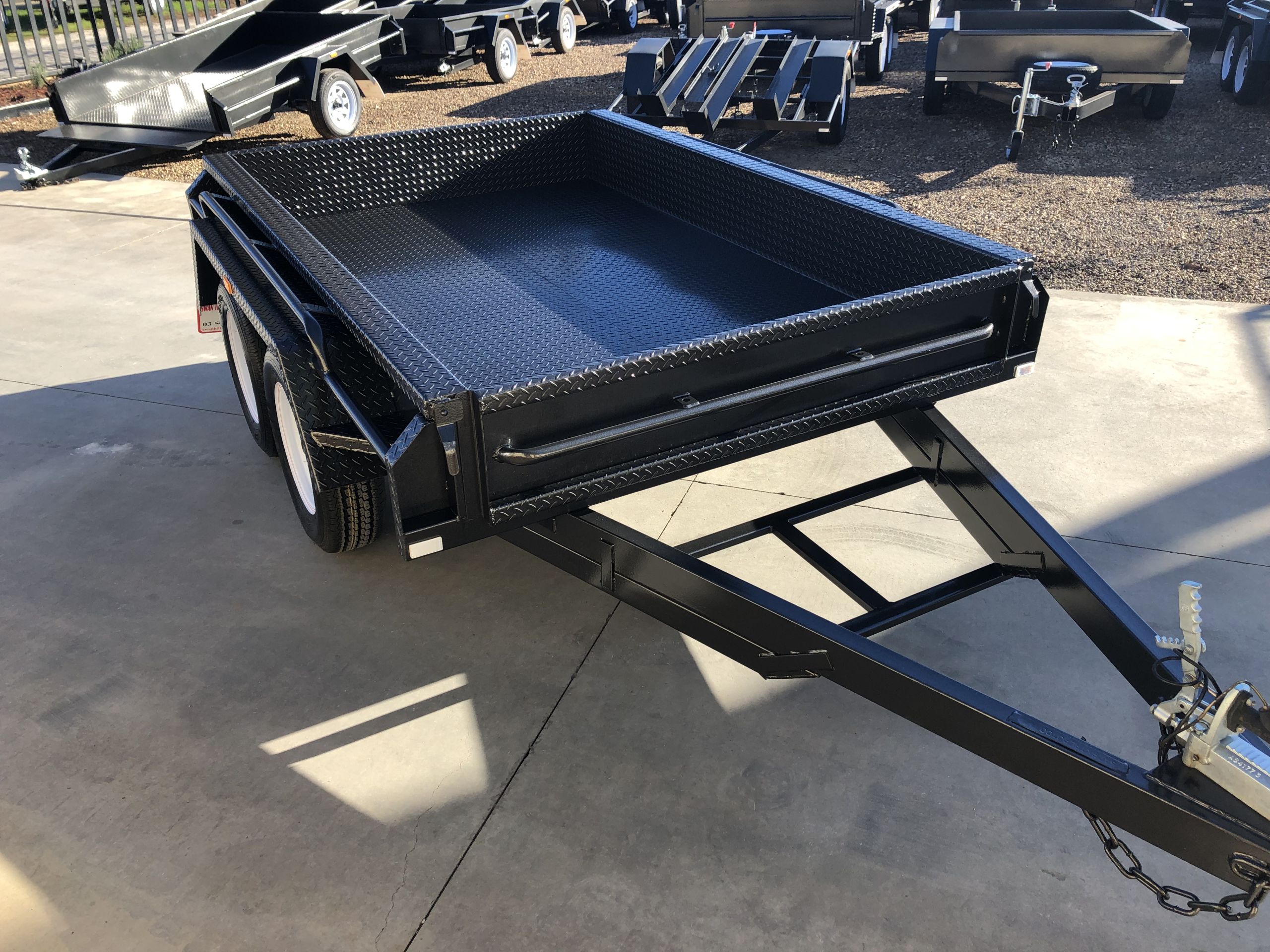 8x5 Deluxe Heavy Duty Tandem Box Trailer For Sale Brisbane — image 8