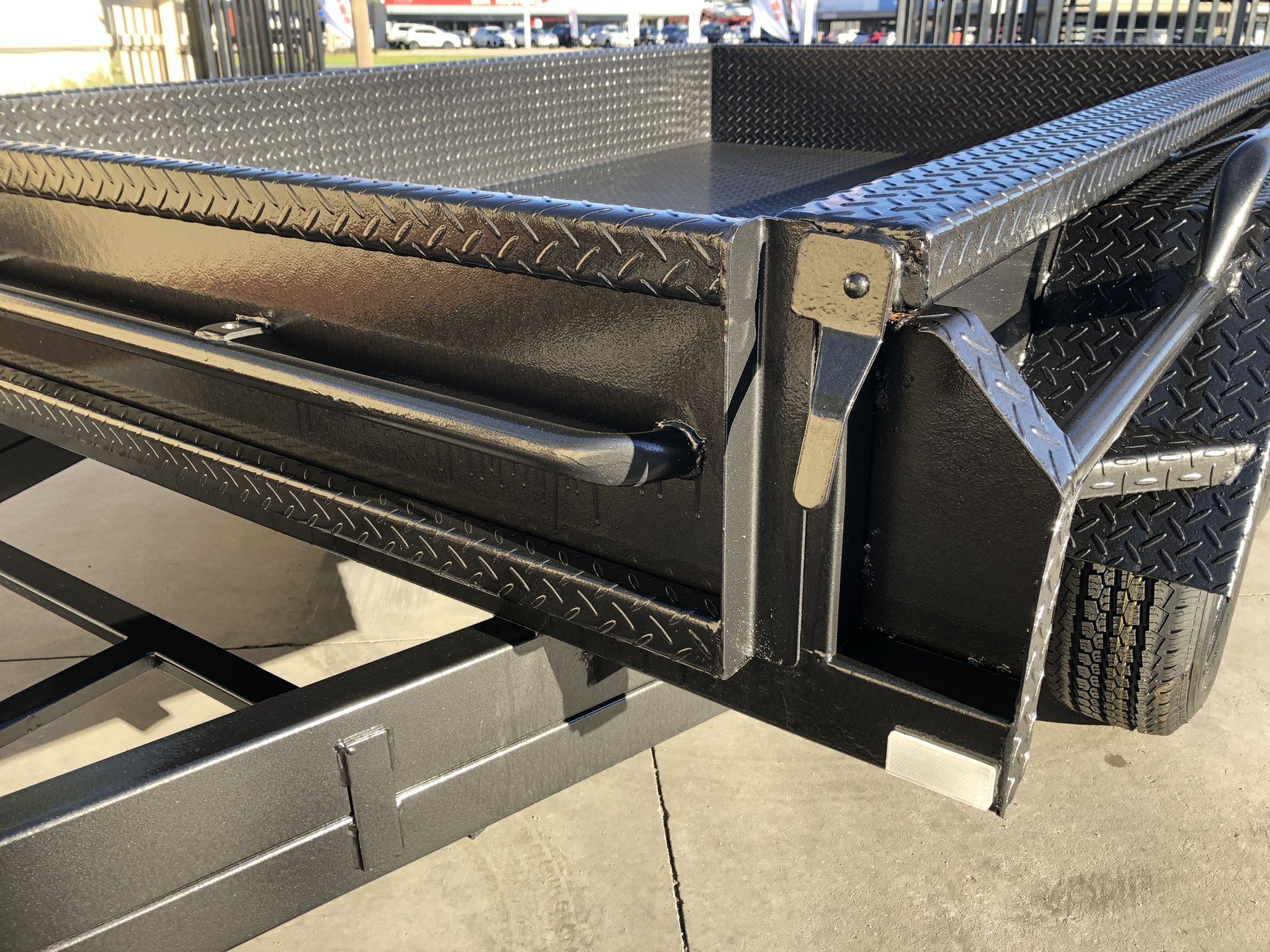 8x5 Deluxe Heavy Duty Tandem Box Trailer For Sale Brisbane — image 10