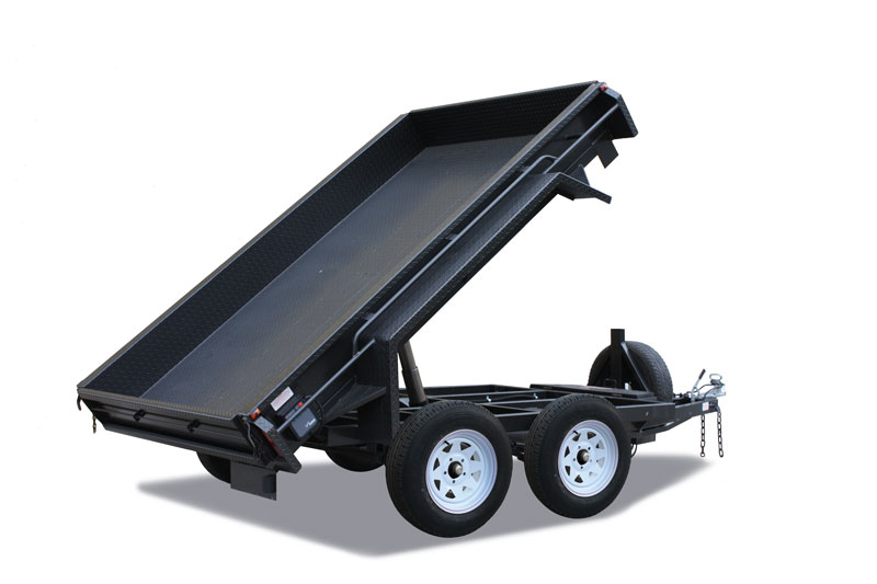 8x5 Deluxe Heavy Duty Tandem Hydraulic Tipper Trailer for Sale - Brisbane