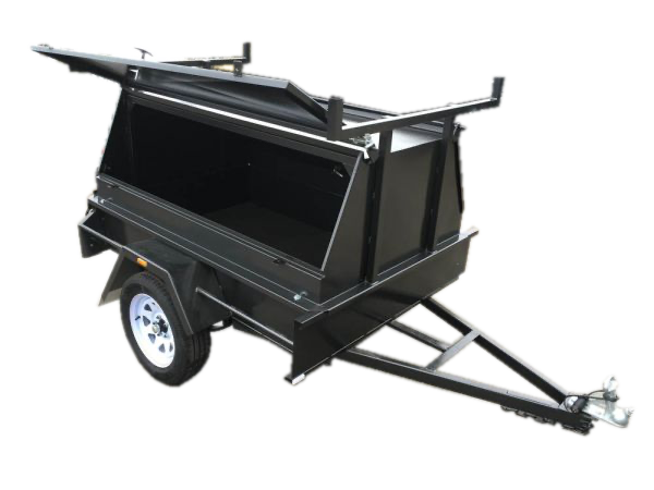 6x4 Single Axle Tradesman Trailers | Builder Trailer | Fixed Front | 600mm Budget Tradesman Top