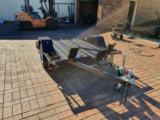 Deluxe Heavy Duty Bike Trailer For Sale Brisbane