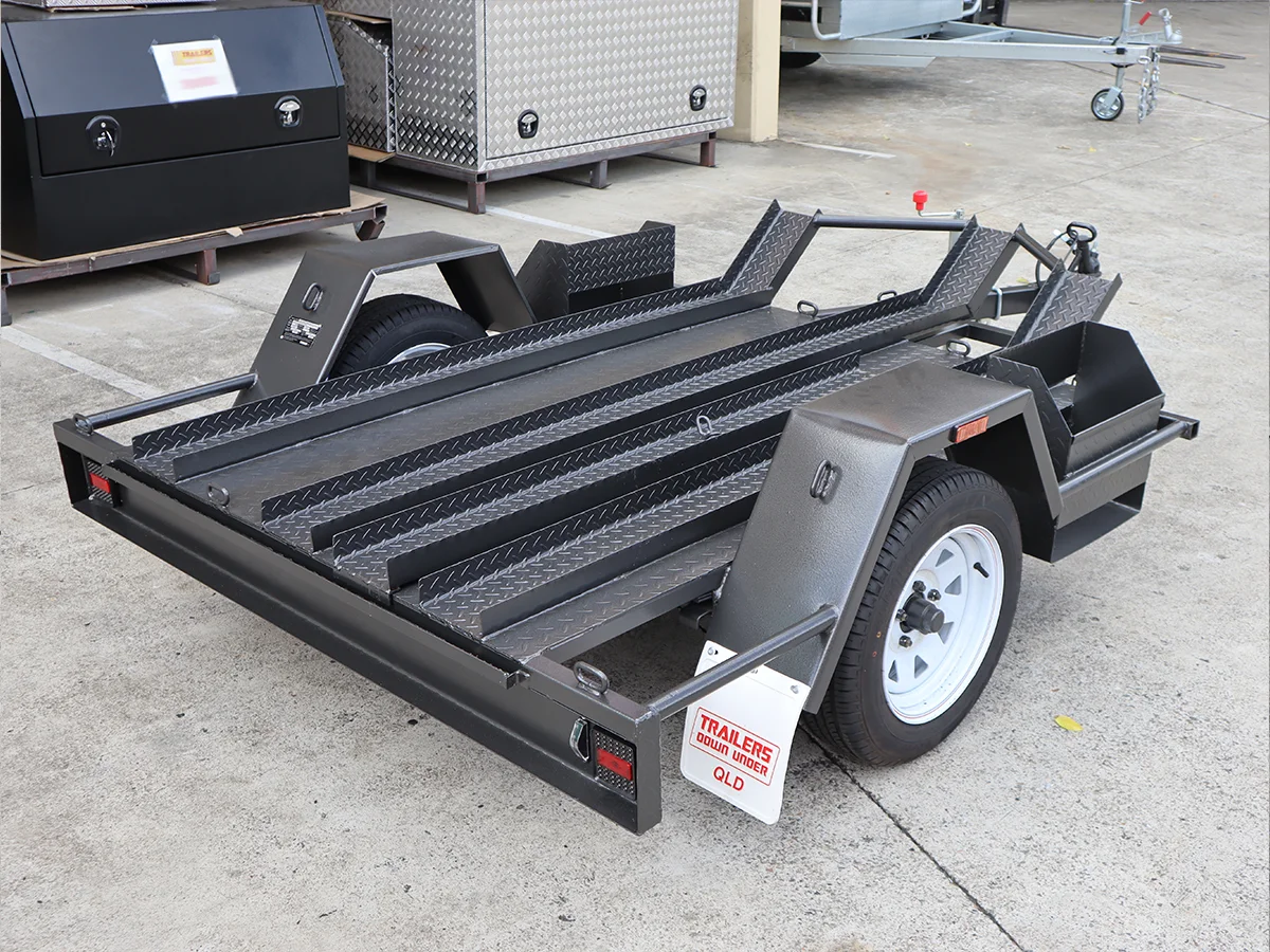 Deluxe Heavy Duty Bike Trailer For Sale Brisbane — image 4