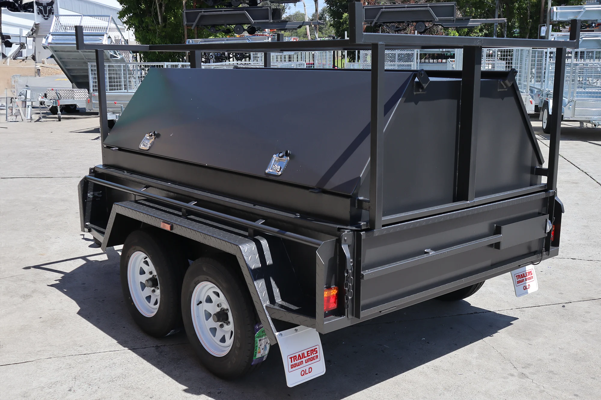 8x5 STANDARD TANDEM TRADESMAN TRAILER FOR SALE BRISBANE — image 8