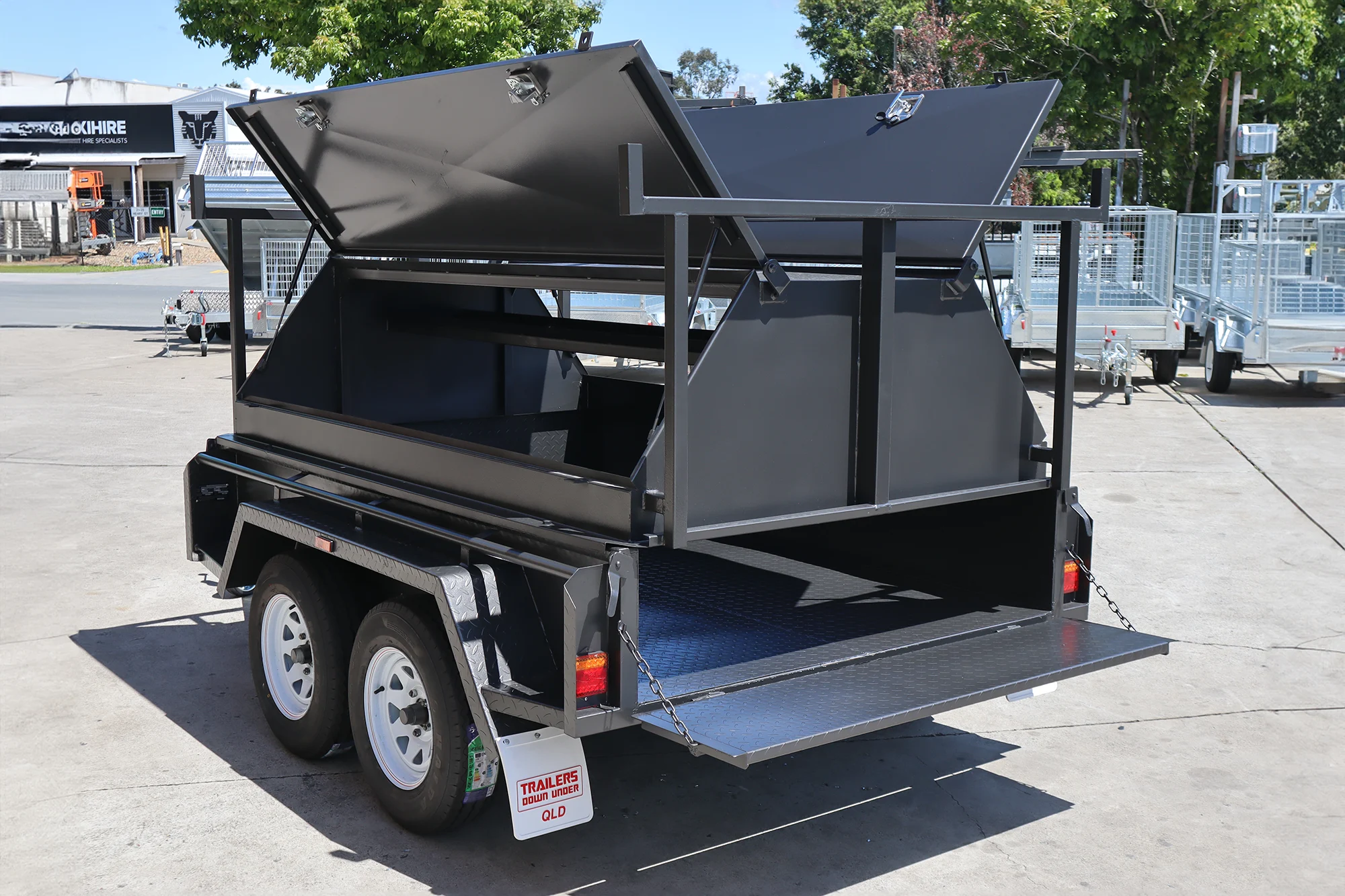 8x5 STANDARD TANDEM TRADESMAN TRAILER FOR SALE BRISBANE