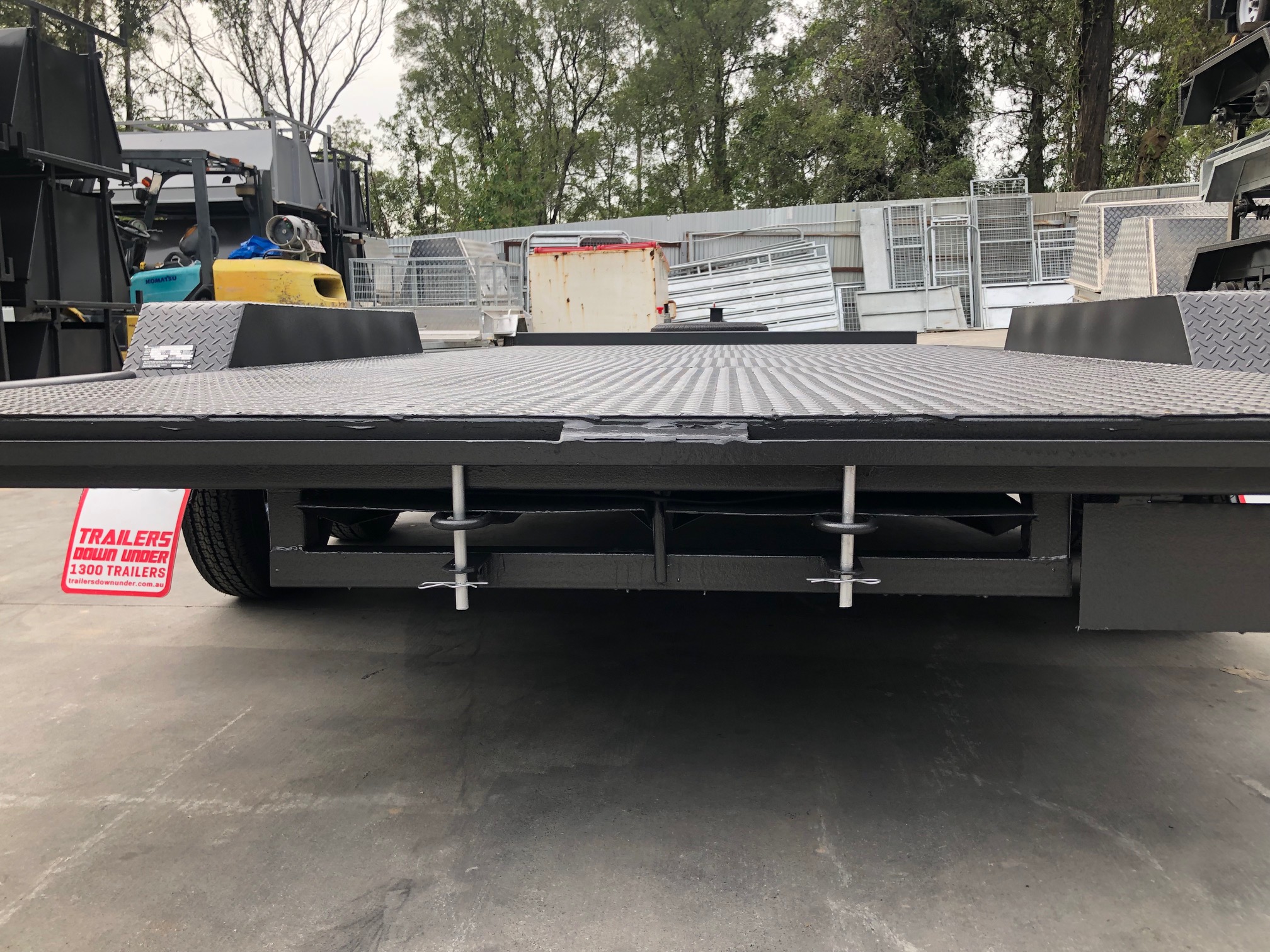 14x6'6 Semi Flat Car Carrier Trailer For Sale Brisbane — image 9
