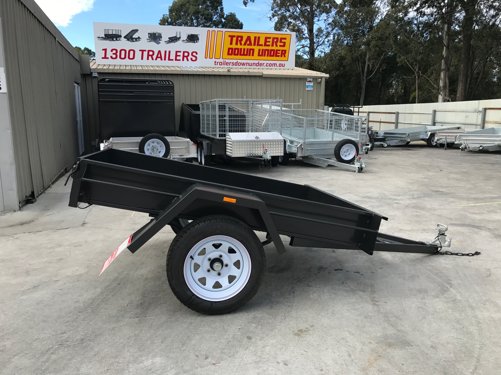 Light Duty Single Axle Box Trailer For Sale Brisbane — image 2