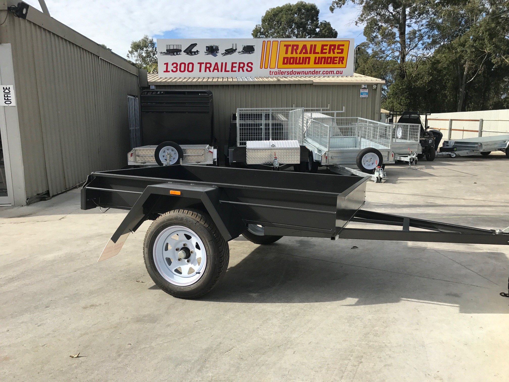 Light Duty Single Axle Box Trailer For Sale Brisbane — image 3