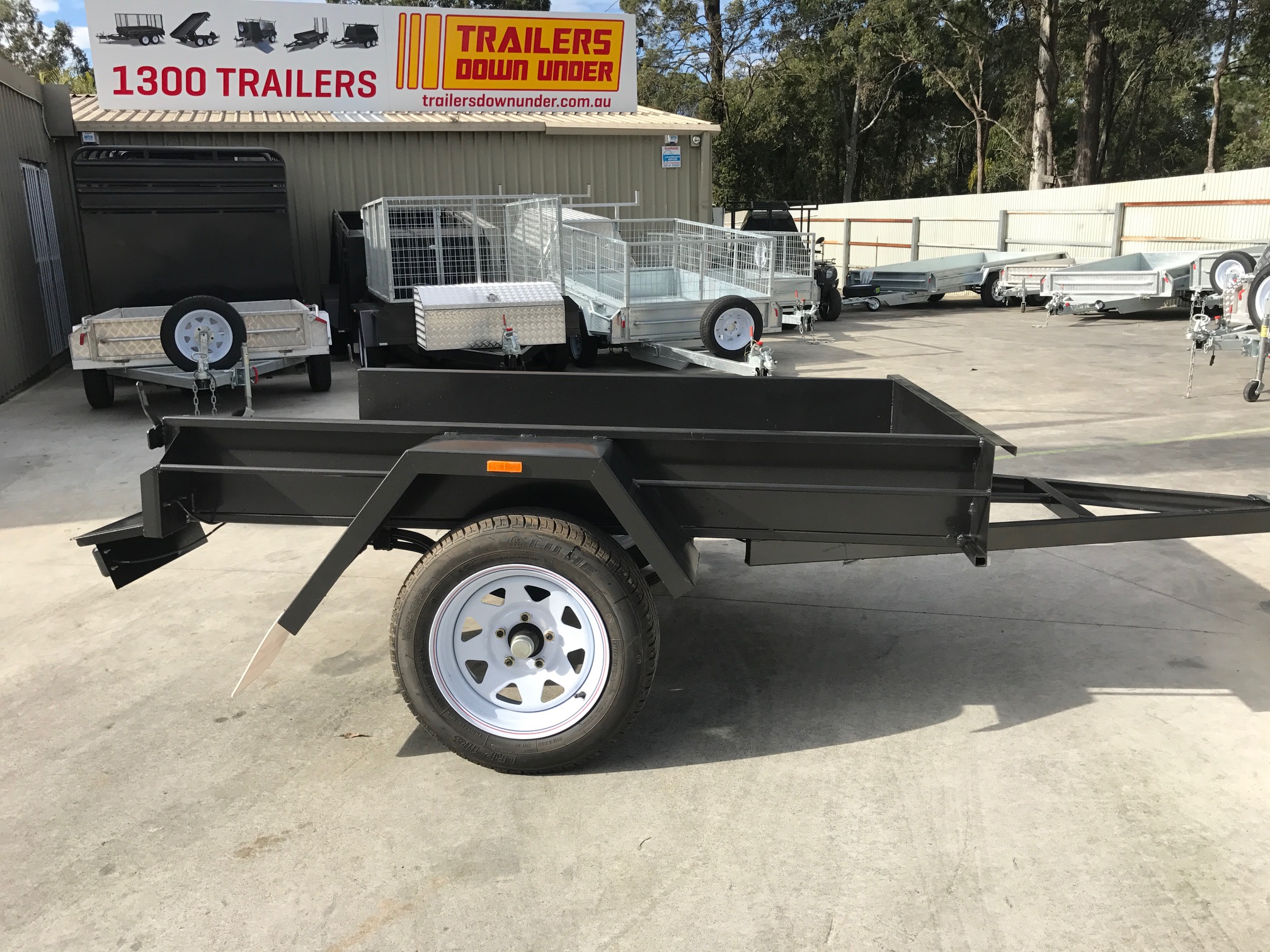 Light Duty Single Axle Box Trailer For Sale Brisbane — image 4