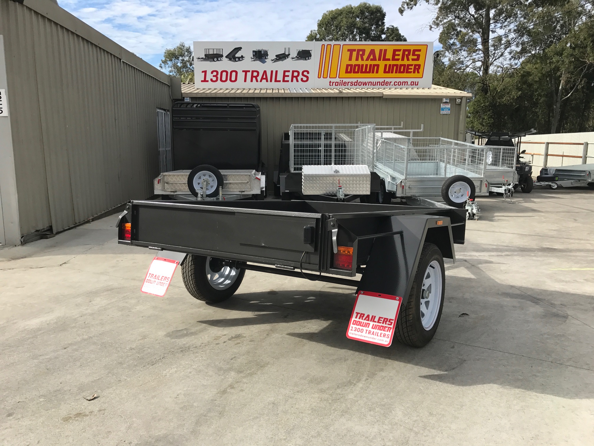 Light Duty Single Axle Box Trailer For Sale Brisbane — image 6