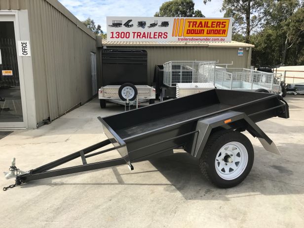 6x4 Medium Duty Smooth Floor Box Trailer For Sale Brisbane