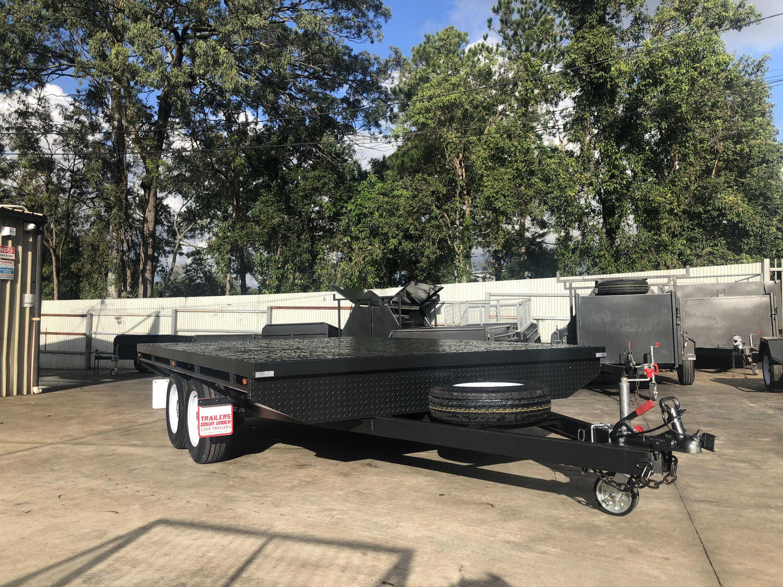 10x6 Heavy Duty Tandem Flat Top Trailer For Sale — image 9