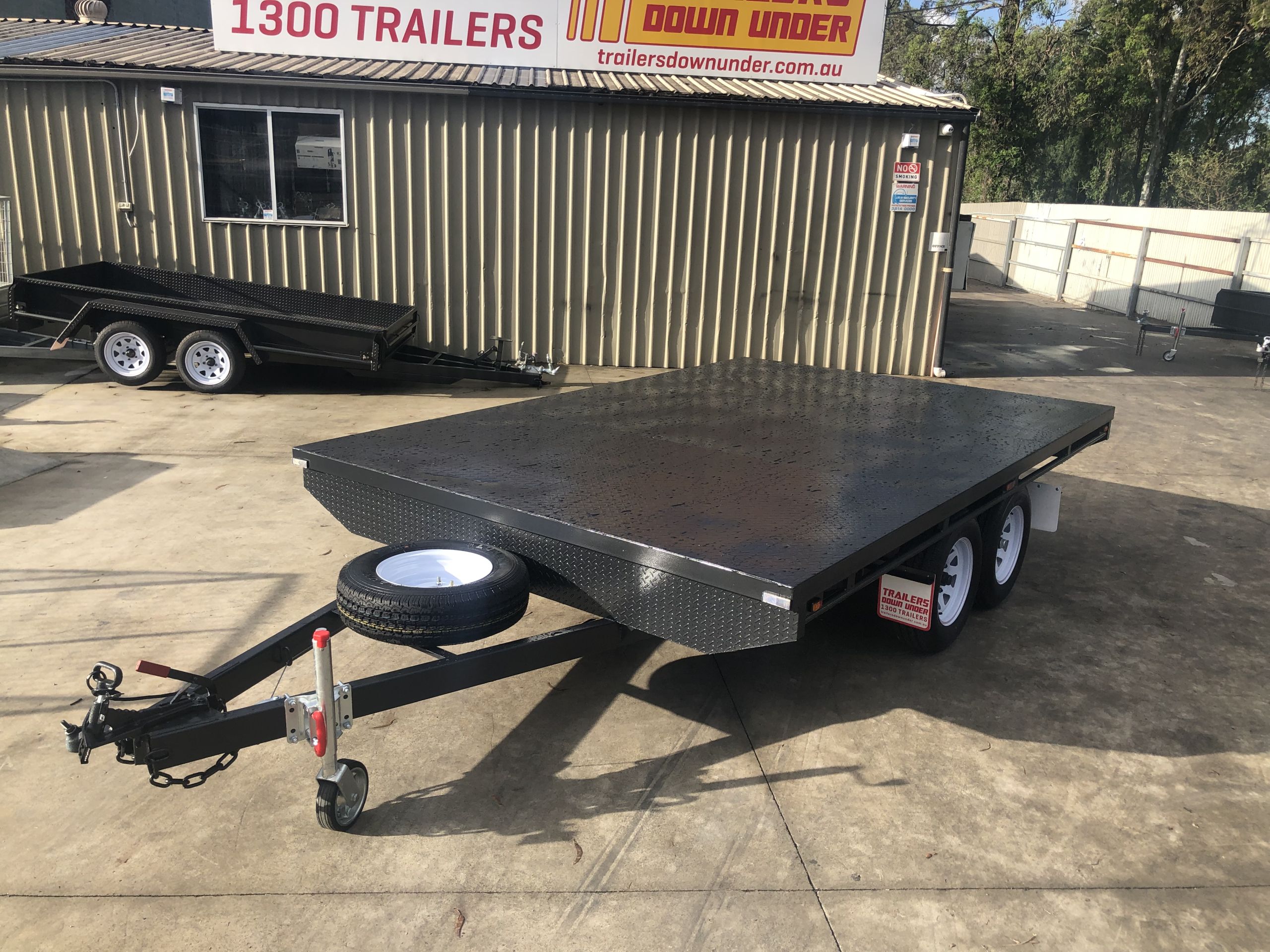 10x6 Heavy Duty Tandem Flat Top Trailer For Sale — image 10