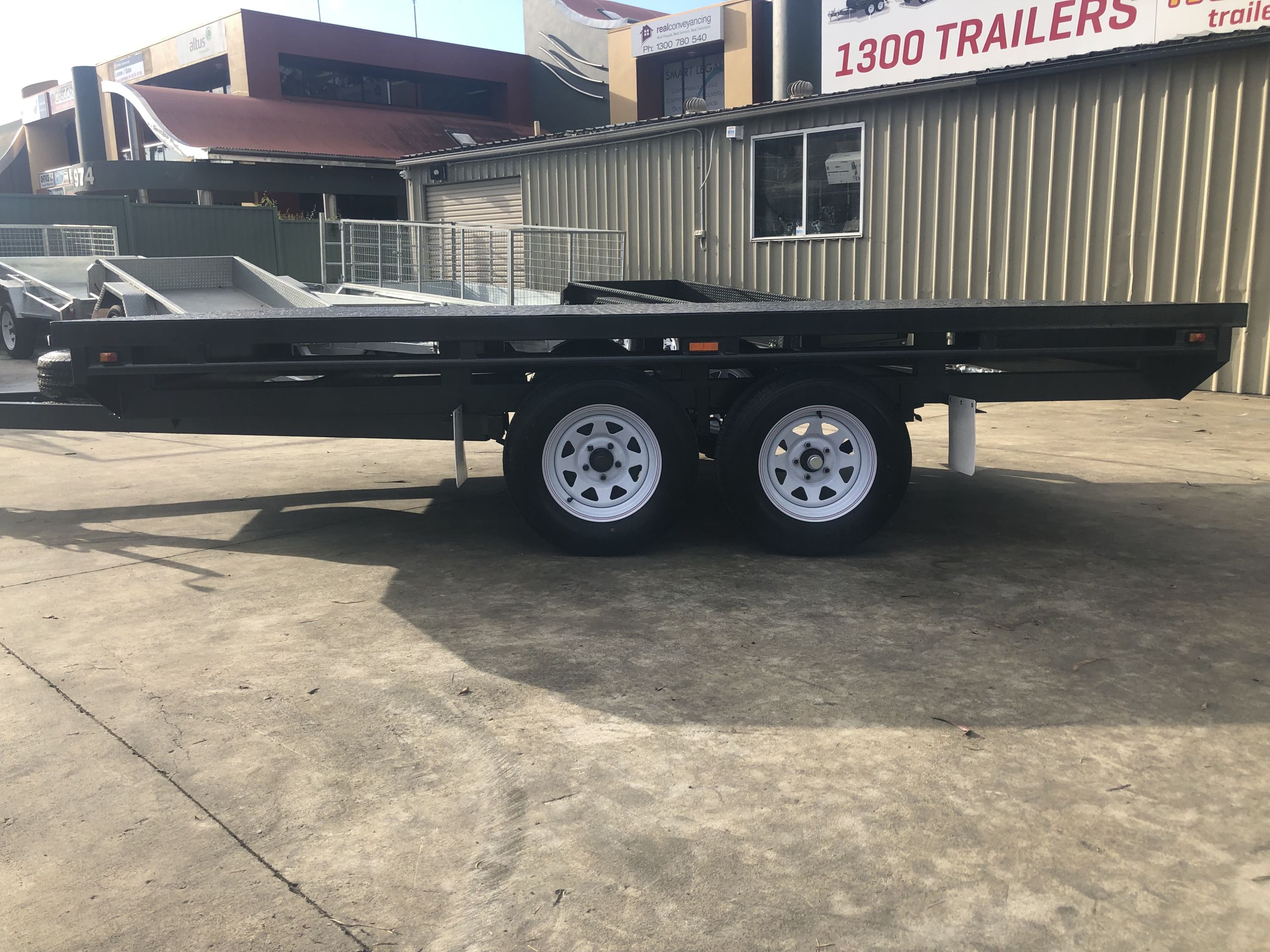 10x6 Heavy Duty Tandem Flat Top Trailer For Sale — image 12