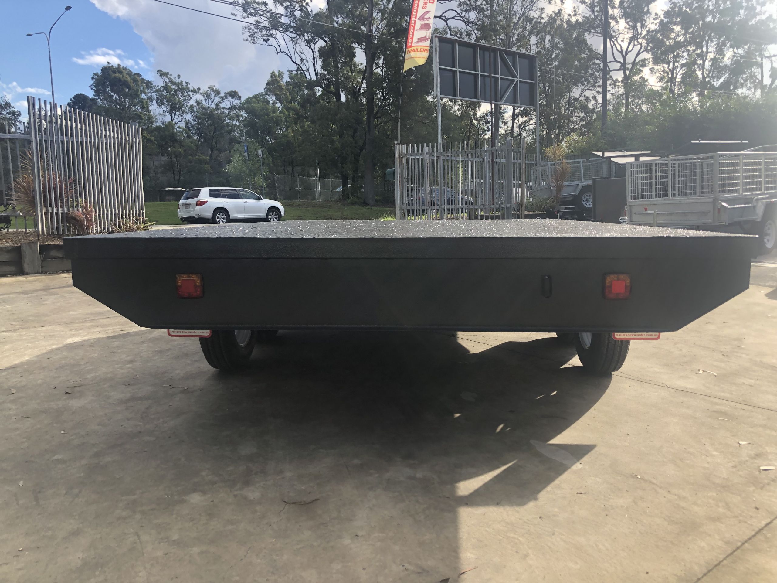 10x6 Heavy Duty Tandem Flat Top Trailer For Sale — image 13