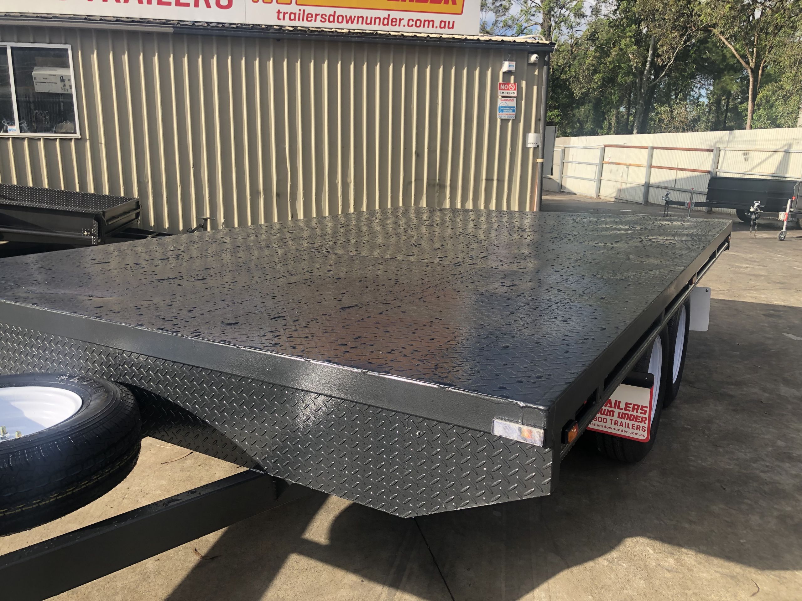 10x6 Heavy Duty Tandem Flat Top Trailer For Sale — image 6