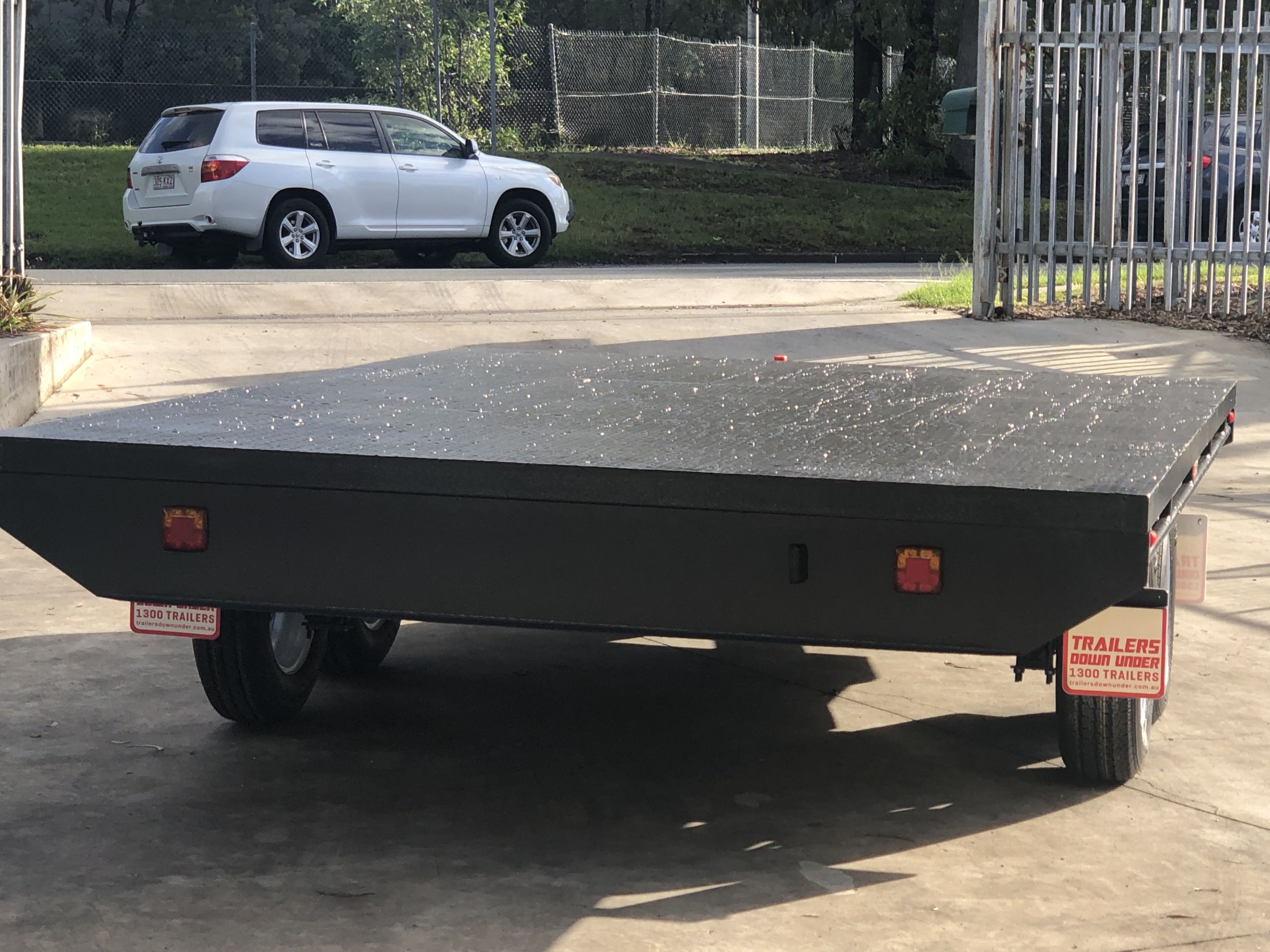 10x6 Heavy Duty Tandem Flat Top Trailer For Sale — image 7