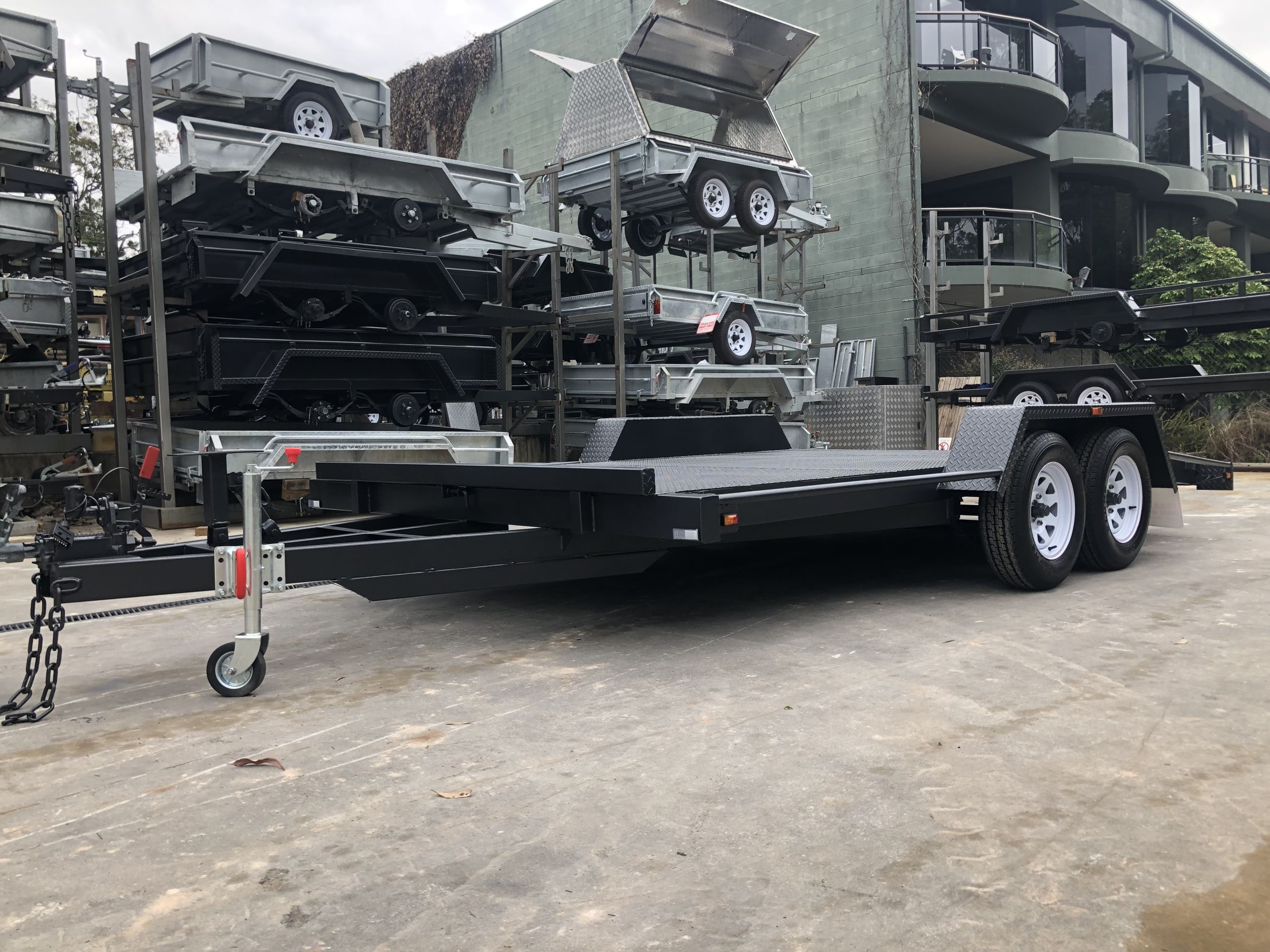 14x6'6" Beaver Tail Car Carrier For Sale — image 8