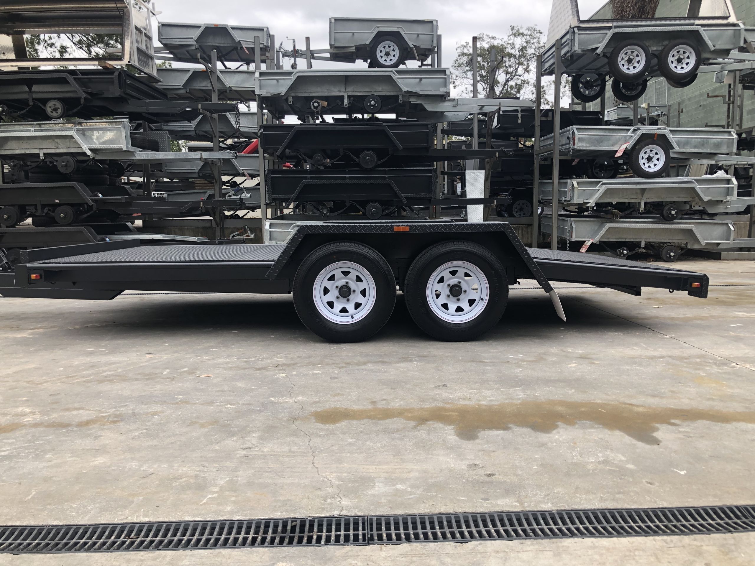 14x6'6" Beaver Tail Car Carrier For Sale — image 9