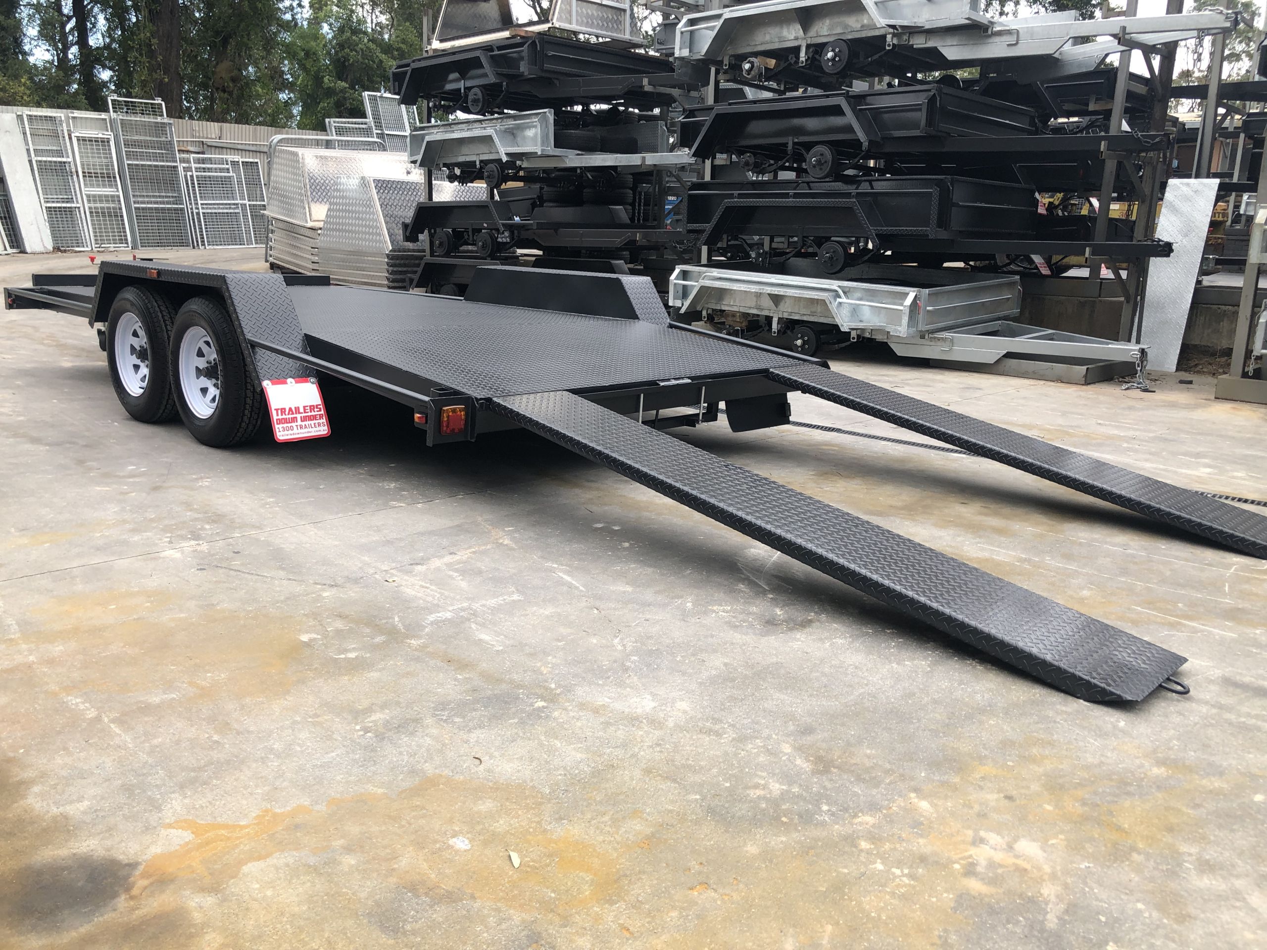14x6'6" Beaver Tail Car Carrier For Sale — image 6