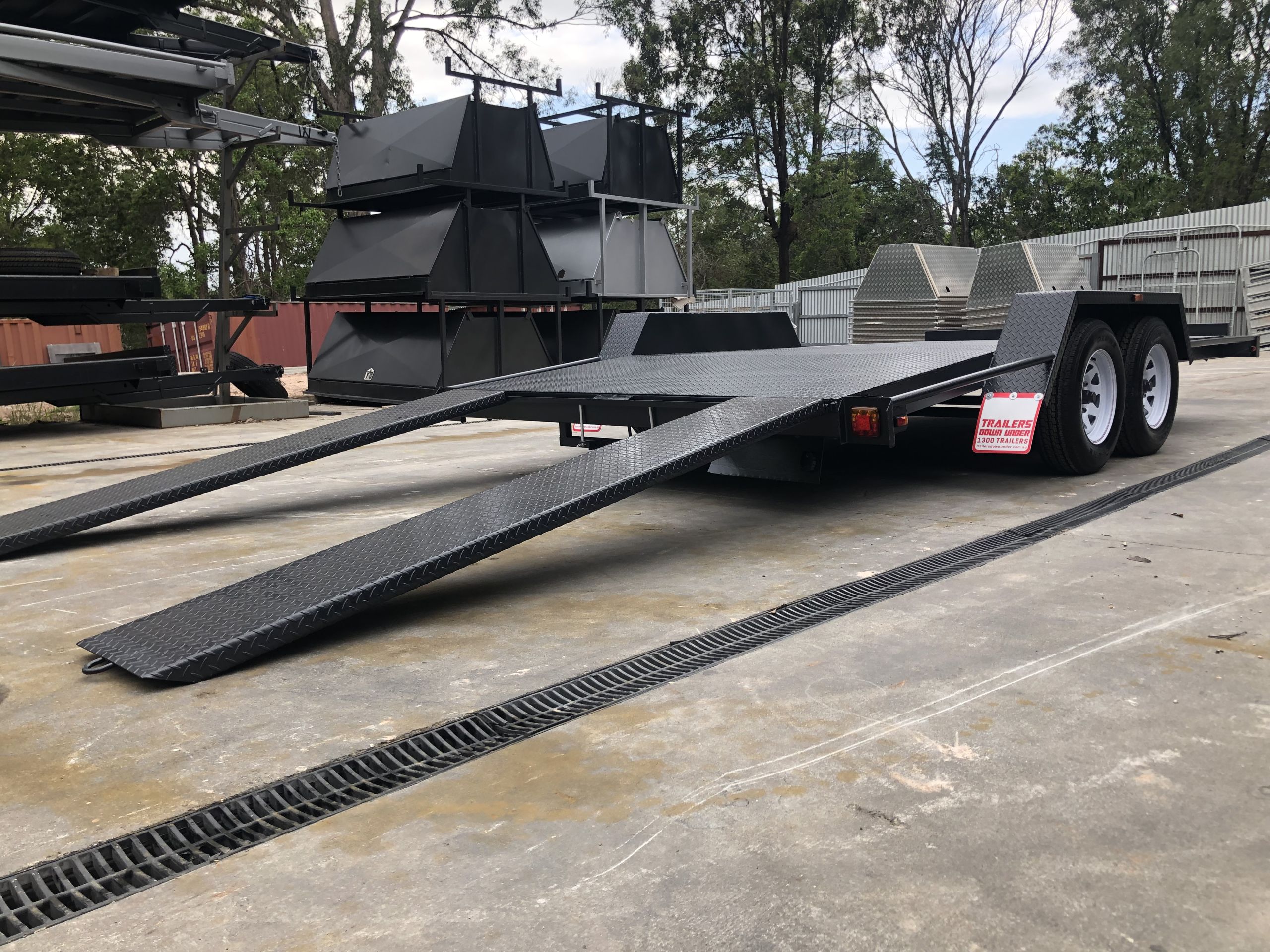 14x6'6" Beaver Tail Car Carrier For Sale — image 7