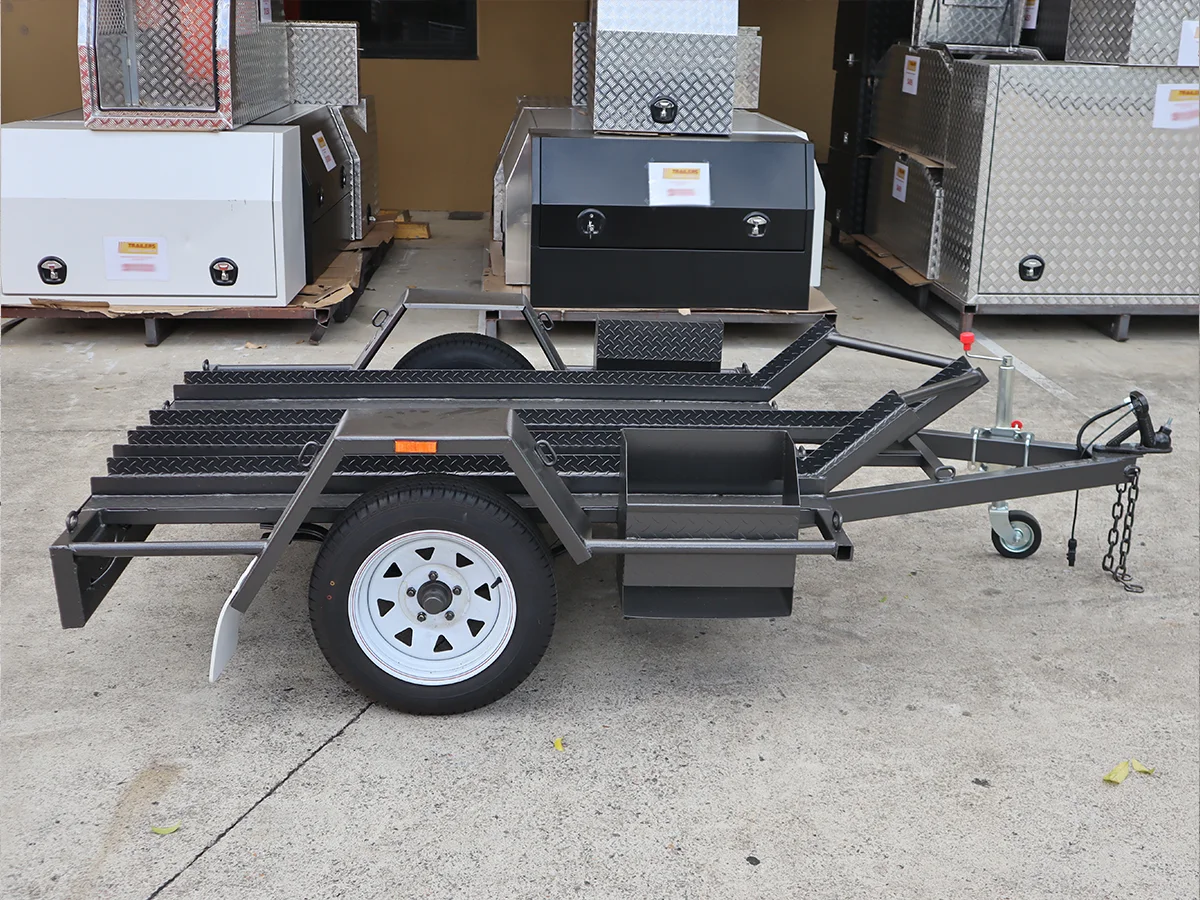 Deluxe Heavy Duty Bike Trailer For Sale Brisbane — image 3