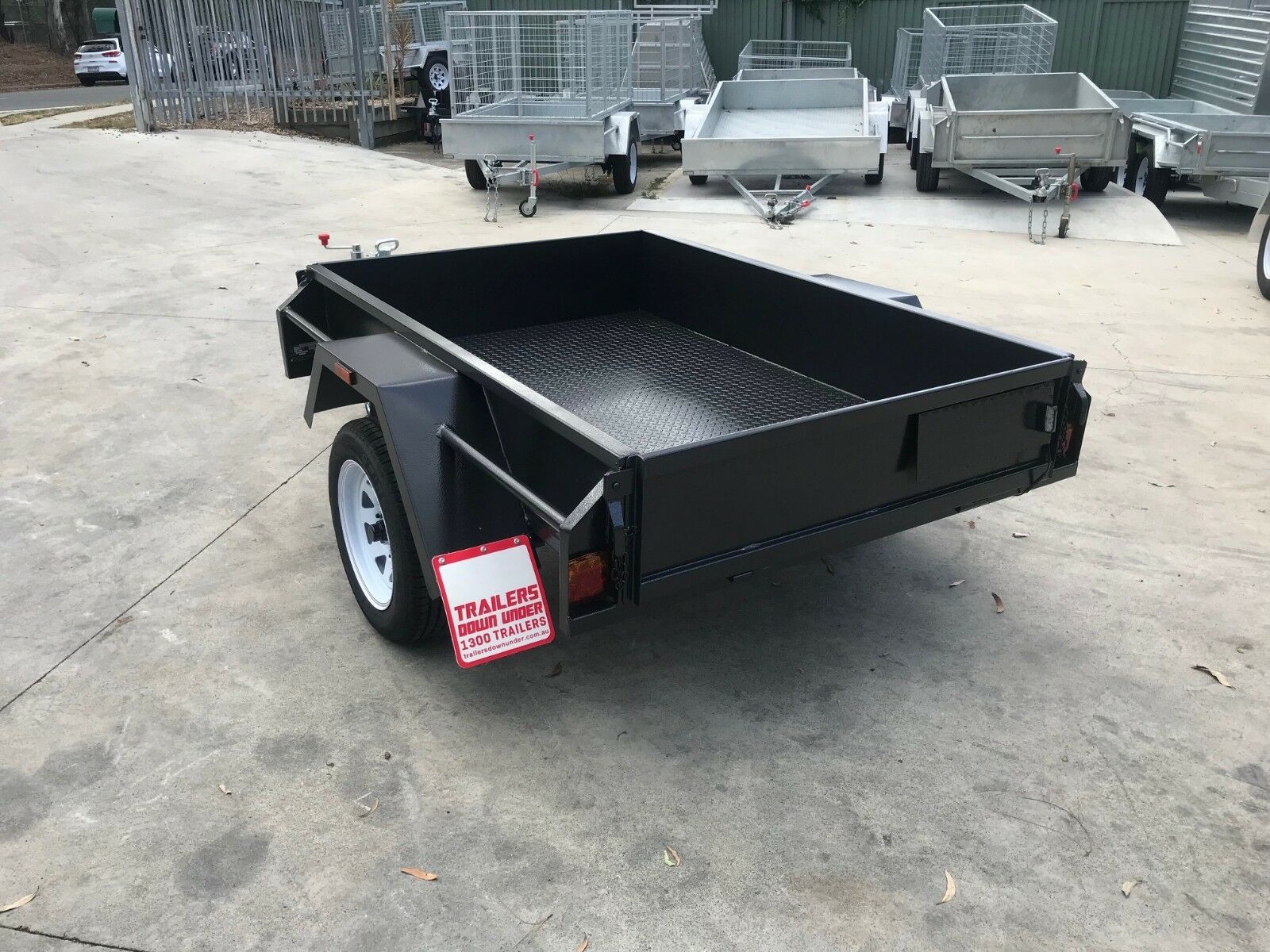 6x4 Commercial Heavy Duty Box Trailer For Sale Brisbane — image 3
