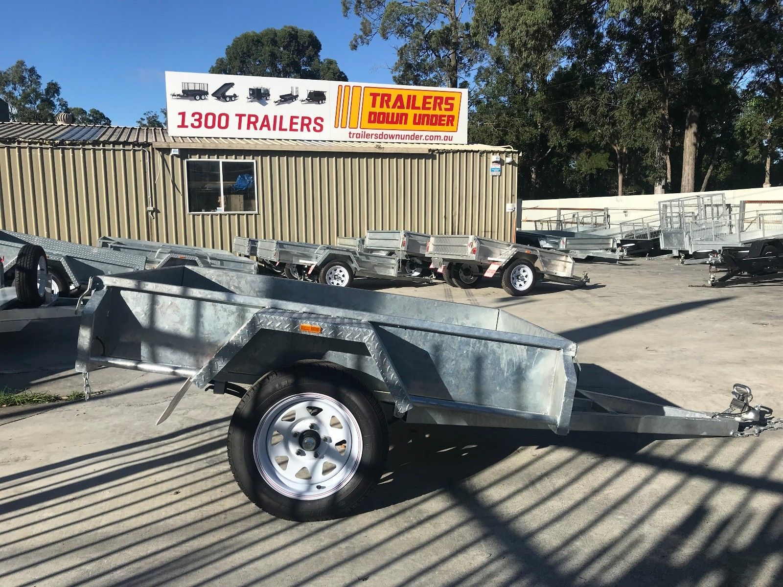 6x4 Commercial Heavy Duty Australian Made Galvanised Trailer for Sale - Brisbane — image 4