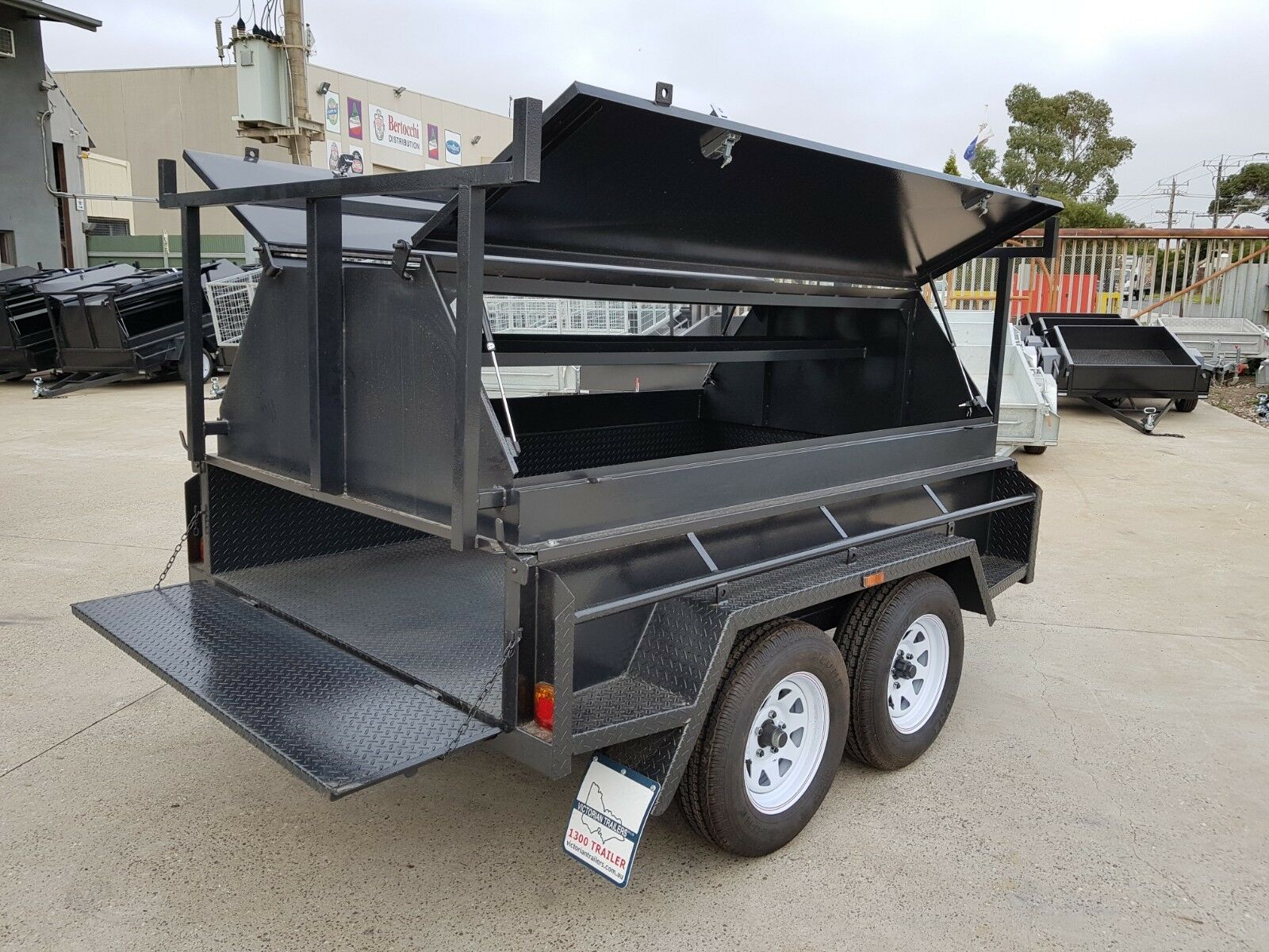 8x5 Tandem Heavy Duty Tradesman Trailer for Sale Brisbane — image 11