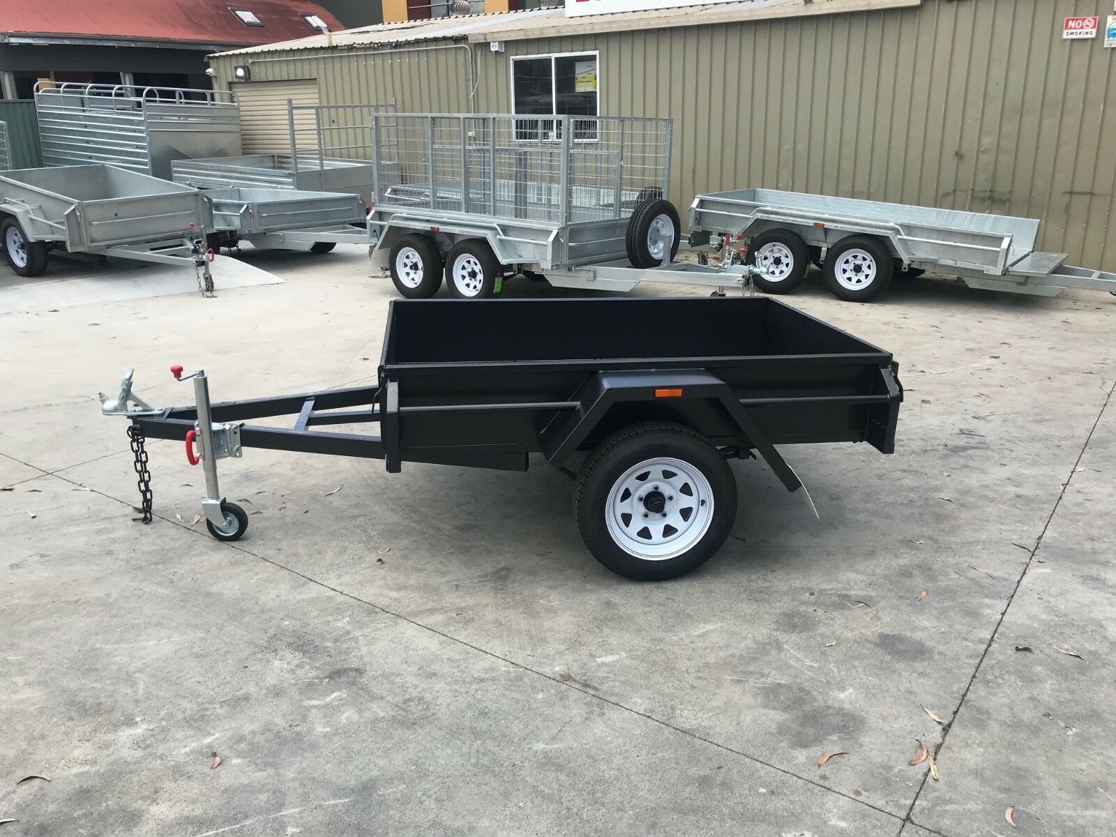 6x4 Commercial Heavy Duty Box Trailer For Sale Brisbane — image 12
