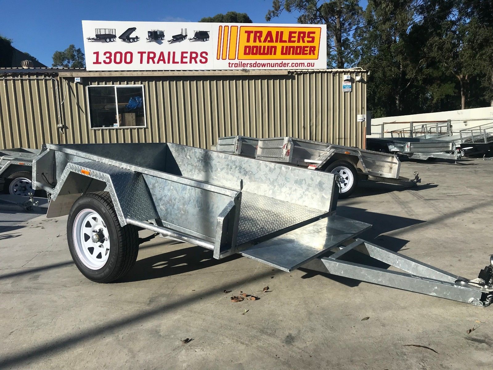 6x4 Commercial Heavy Duty Australian Made Galvanised Trailer for Sale - Brisbane — image 5