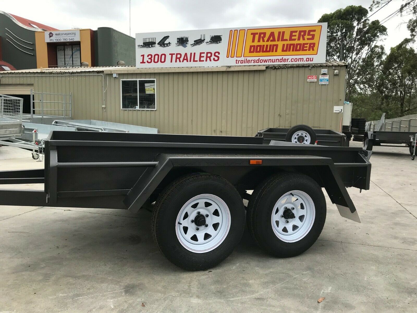 8x5 Australian Made Standard Tandem Box Trailer for Sale Brisbane — image 4