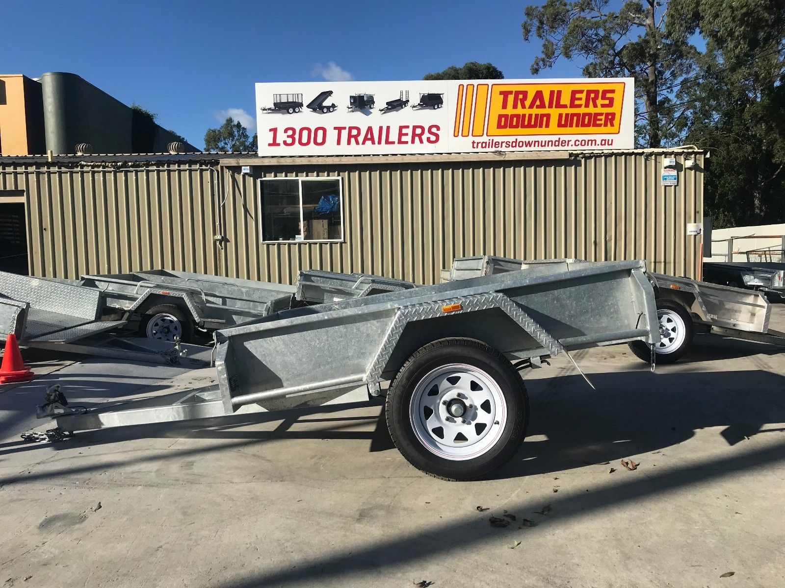 6x4 Commercial Heavy Duty Australian Made Galvanised Trailer for Sale - Brisbane — image 6