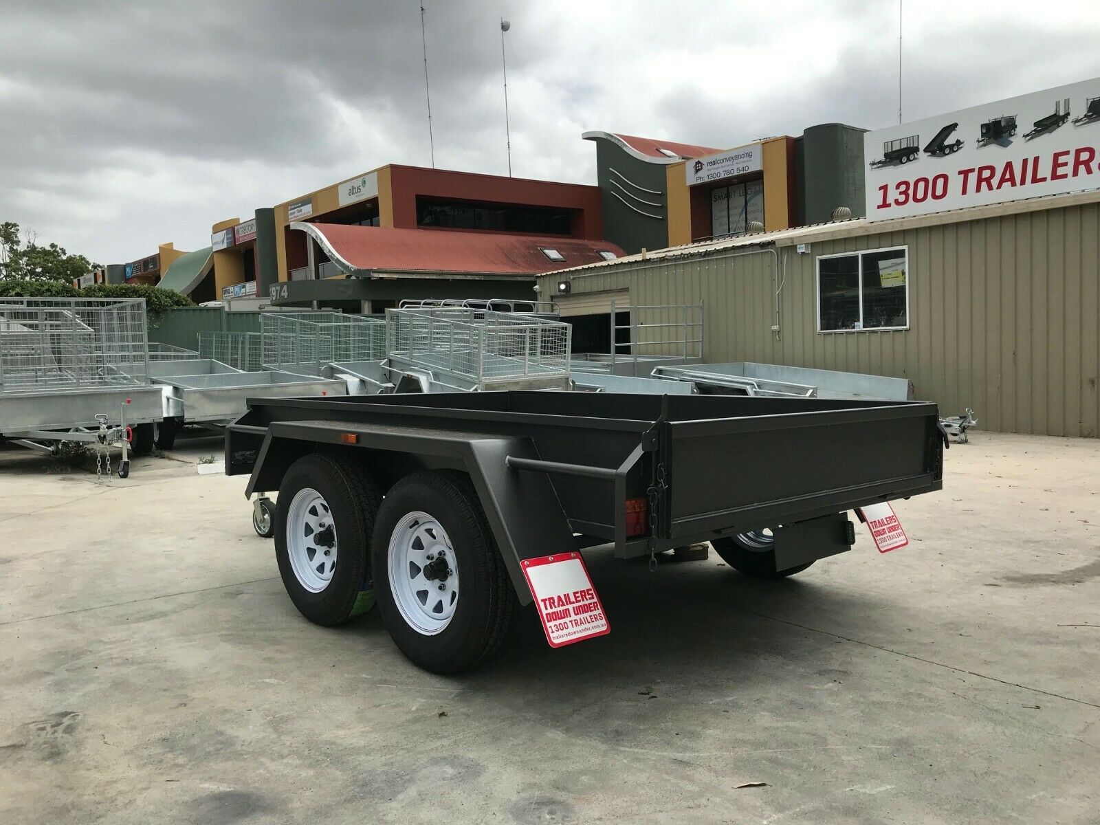 8x5 Australian Made Standard Tandem Box Trailer for Sale Brisbane — image 3