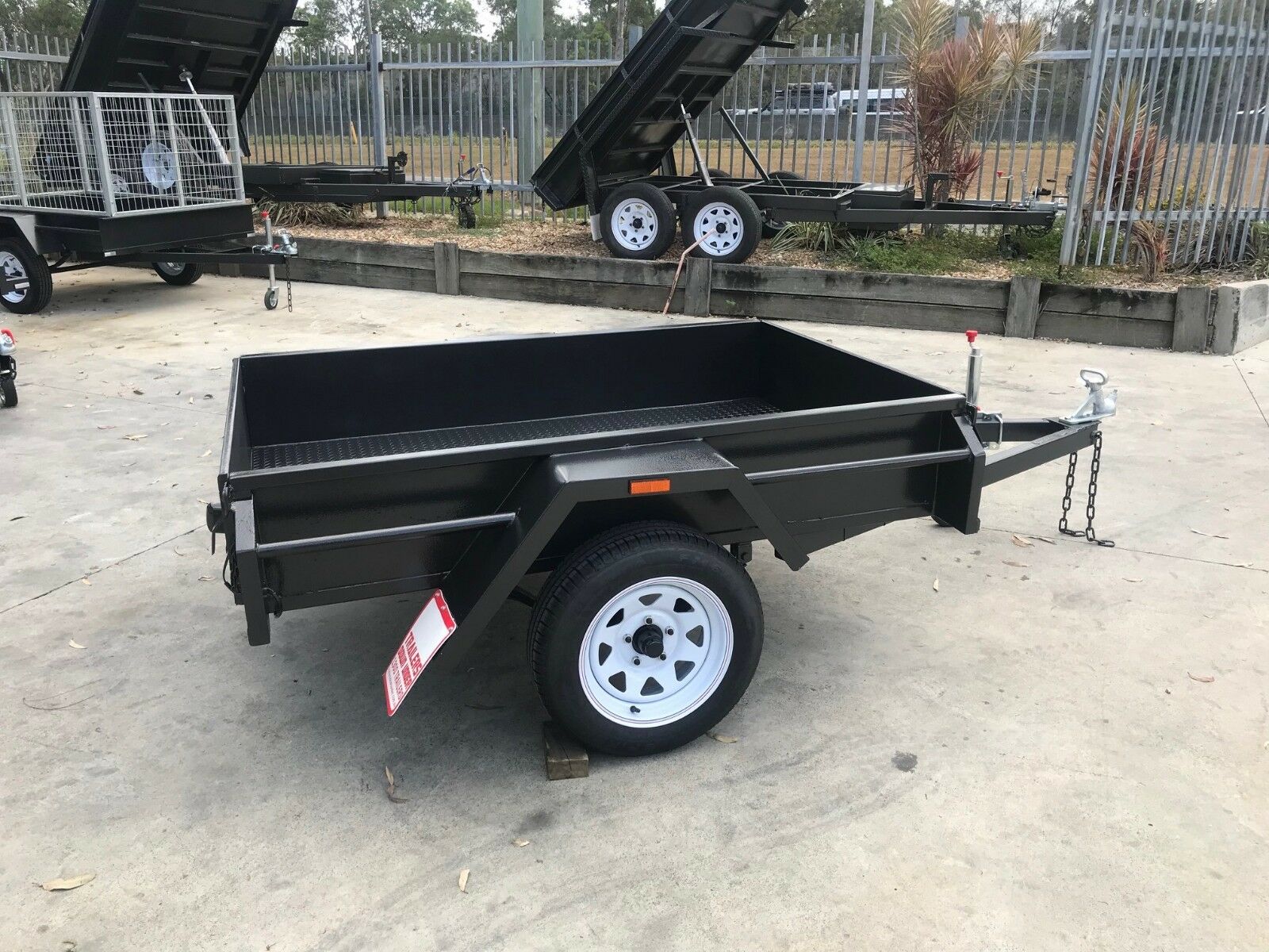 7x4 Commercial Heavy Duty Box Trailer For Sale Brisbane